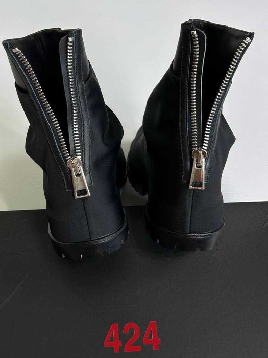 Черевики 424 Marathon Boots Black чорні черные сапожки opium 43: 6