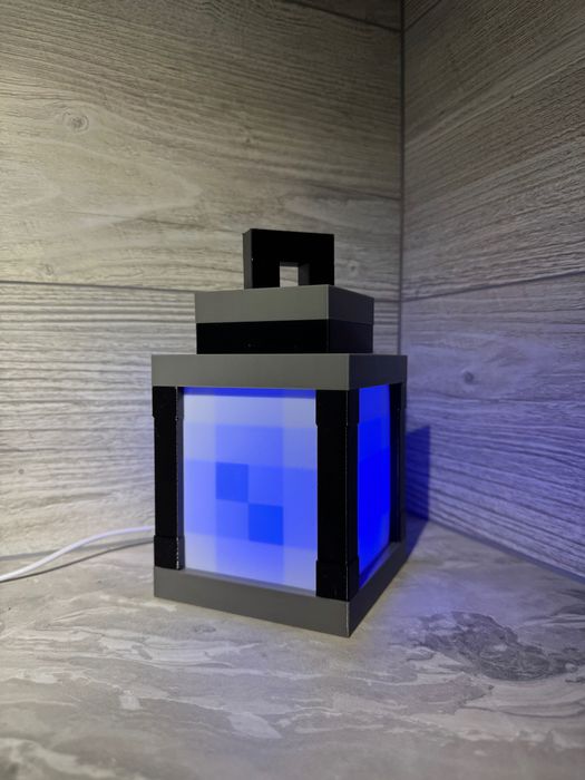 Світильник-нічник Minecraft з USB живленням, 7 кольорів