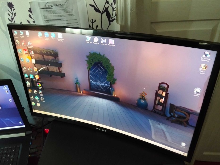 Продам экран Samsung CF396