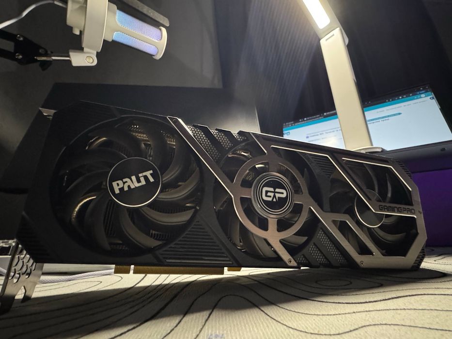 Відеокарта RTX 3070 Ti Palit GamingPro 8gb (потужніша за RTX 5060)
