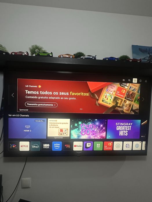 LG UHD TV 4K de 55 polegadas