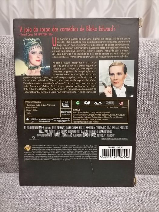 Victor Victoria - Edição com Slipcase