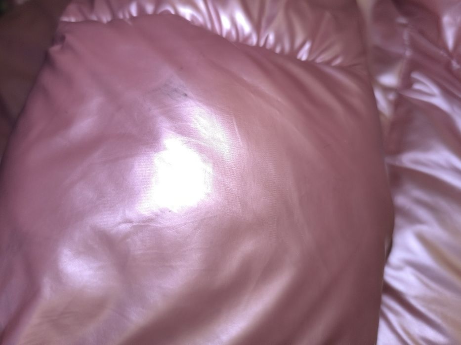 Piękna dwustronna zimowa kurtka damska M/L