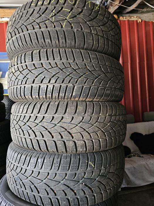 Opony Zimowe R17 225/60-7.5mm-Dunlop-Montaż