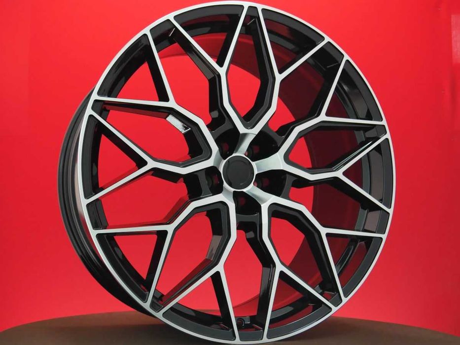 Czarne felgi R23 5x112 AUDI Q8 SQ8 4MN 10,5J ET25