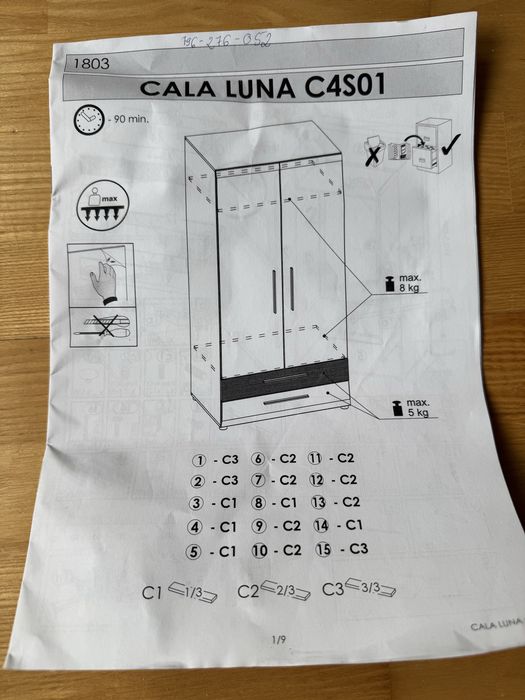 Szafa Cala Luna