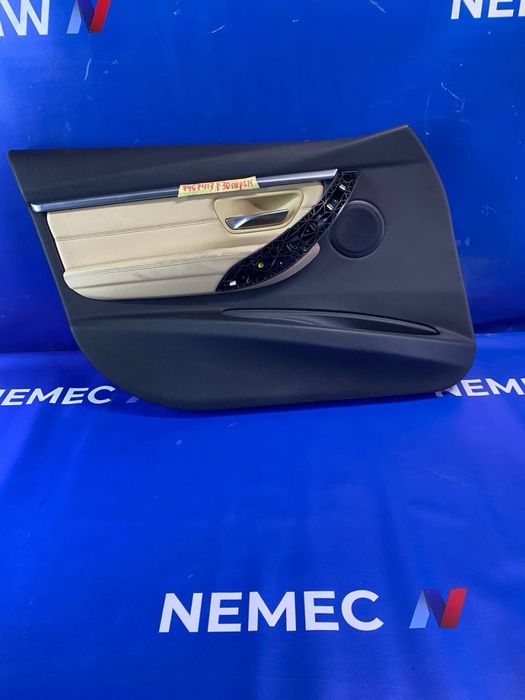 Карта обшивка двері передня ліва VENETOBEIGE BMW 3 F30 F31 LCI розборка