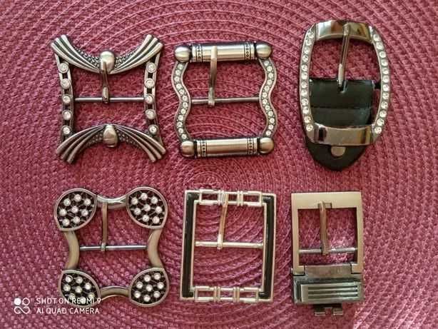 Klamra do paska, klamry z cyrkoniami, klamry srebrne, czarne, metalowe