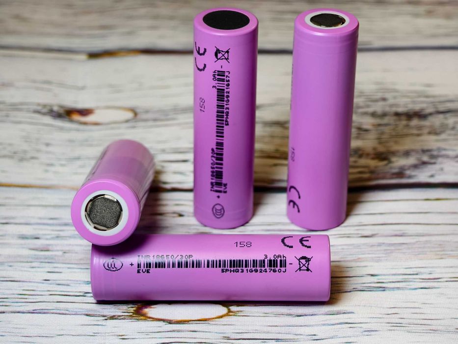 Акумулятор 18650 EVE INR18650-30P 3000mAh 30A Li-ion високострумовий
