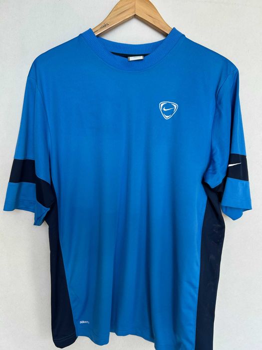 Nike _ Niebieska sportowa koszulka L