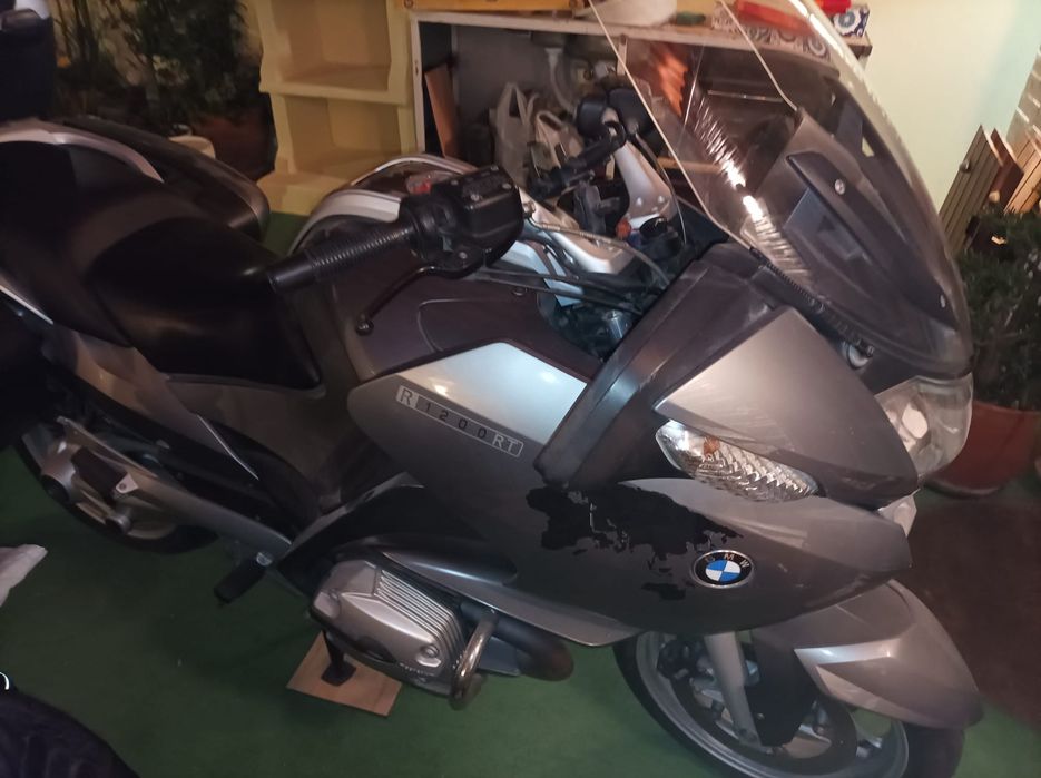 BMW RT 1200 com Viseira Elétrica e Malas