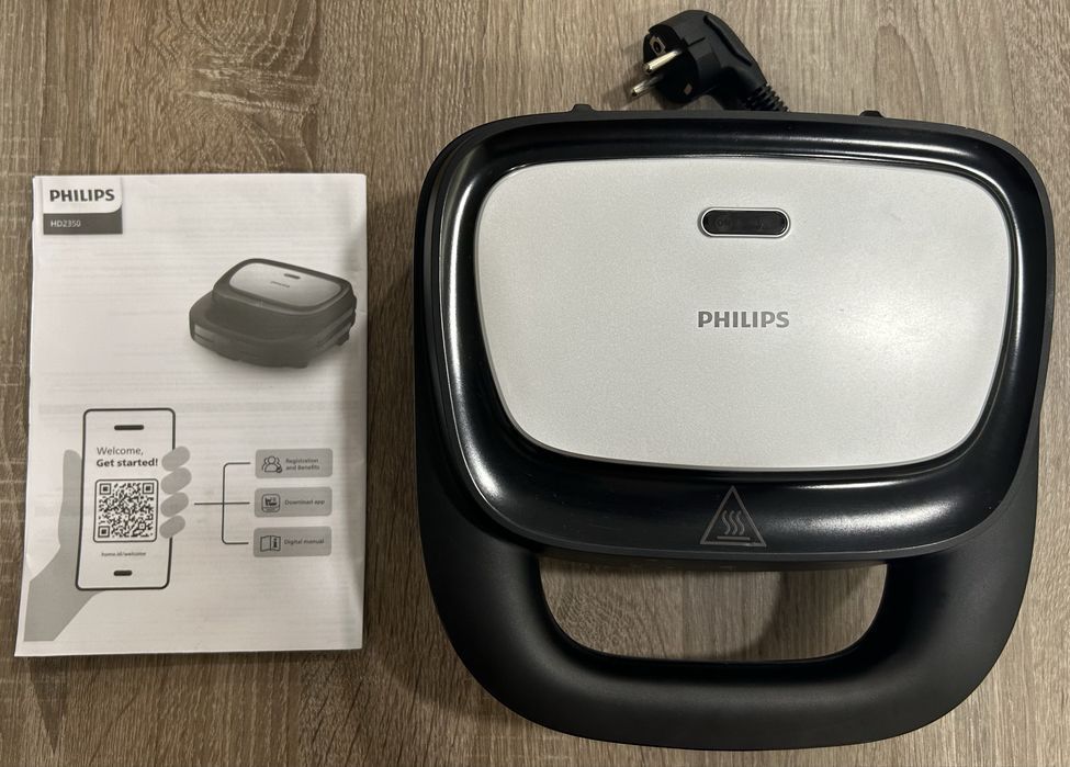 Tostadeira / Sanduicheira PHILIPS Preto