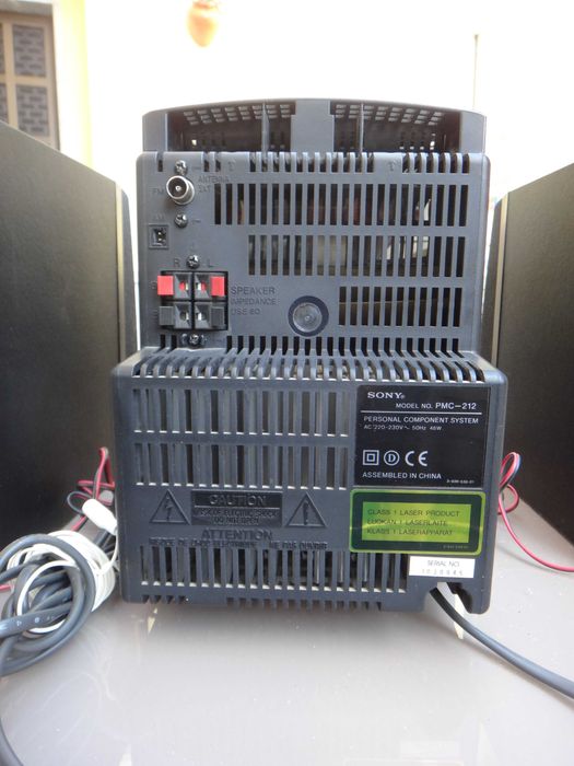 Mini Aparelhagem Sony Mod. PMC-212 ( Preço Bombástico )