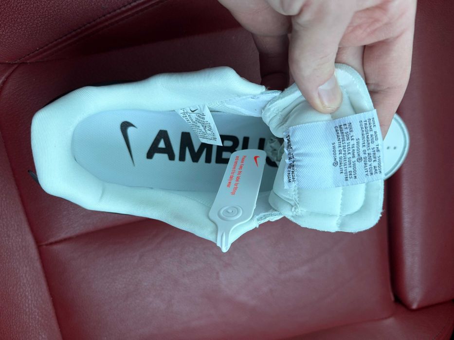 (ОПЛАТА ПІСЛЯ ОГЛЯДУ)Nike Air Force Ambush White Найк Аір Форс Амбуш