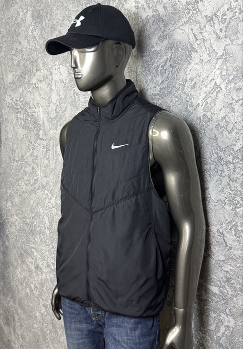 Nike Therma-fit running жилетка XL размер беговая черная