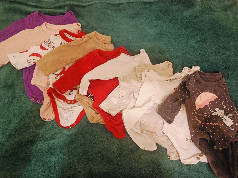 Wielka paczka ubranek dla dziewczynki