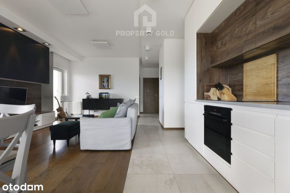 Przestronny apartament z widokiem na zatokę