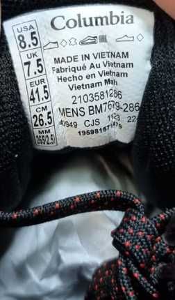 Черевики трекінгові Columbia Newton Ridge BC оригінал 42 46