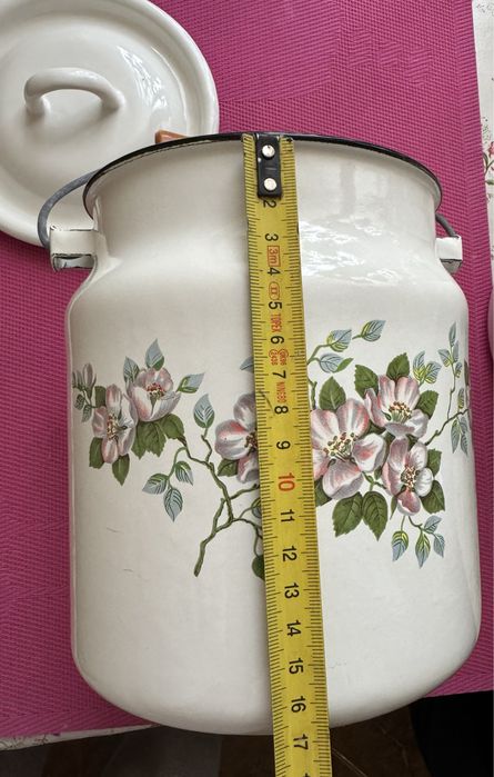 Бидон новый эмалировпнный