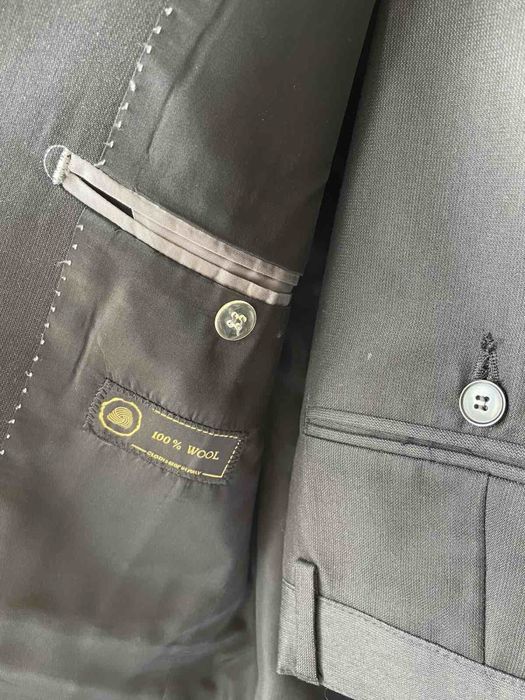 Костюм з вовни чоловічий simoni 46 розмір slim fit