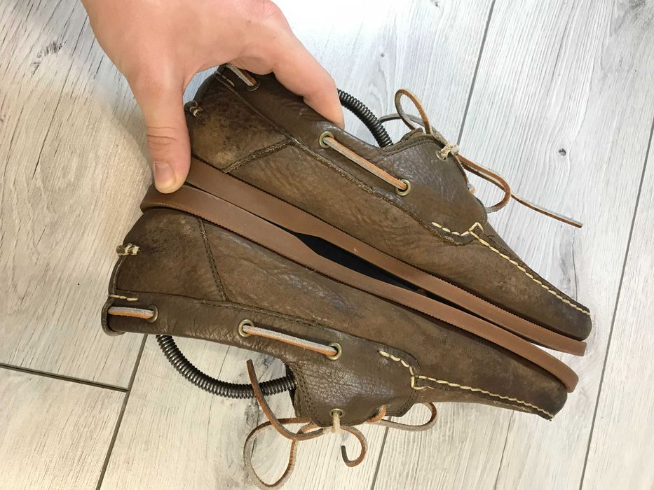 Skórzane mokasyny Timberland Classic Boat 2-Eye rozm. 45