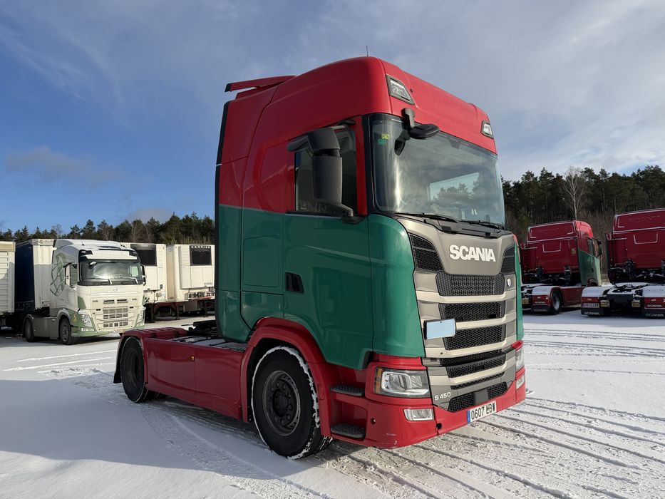 SCANIA S450 / 2020 / retarder / klima / full spoiler / Hiszpania