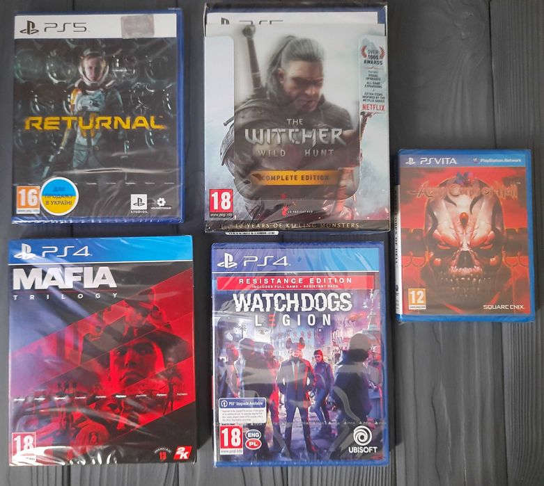 Диски Sony PlayStation PS