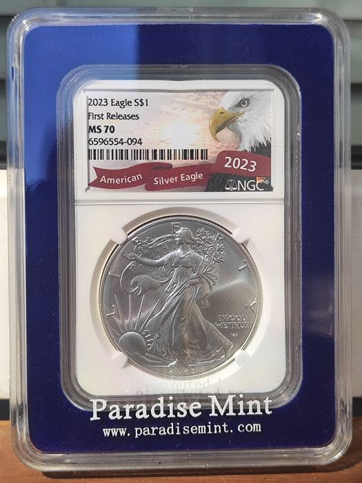 2023 1 American Silver Eagle - NGC MS70