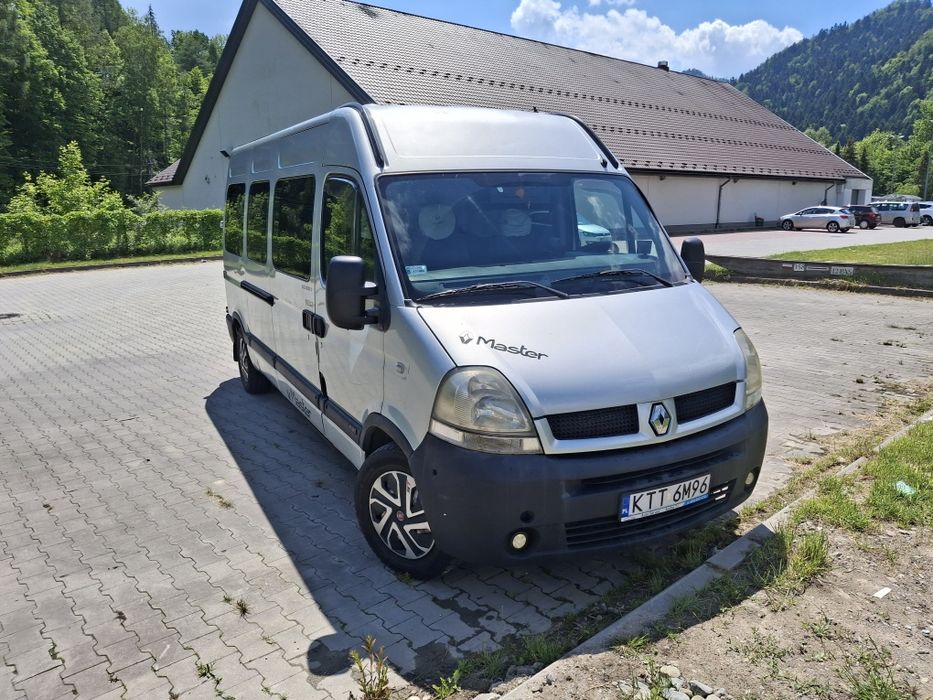 Renault Master autobus 3.0 dCi 136 km 18osobowy webasto klima 2x kamera cofania nagrzewnica