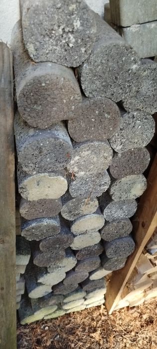 Palisada betonowa ogrodowa