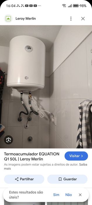 Vendo termocumulador 50 litros