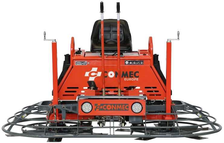 Zacieraczka samojezdna podwójna CONMEC CRTN846 2x120cm Barikell Enar