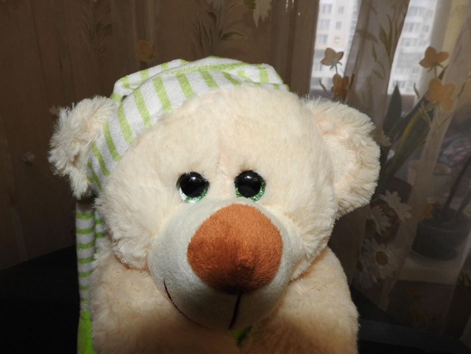 Игрушка мягкая медведь Германия Morgenroth Plusch мишка медвежонок