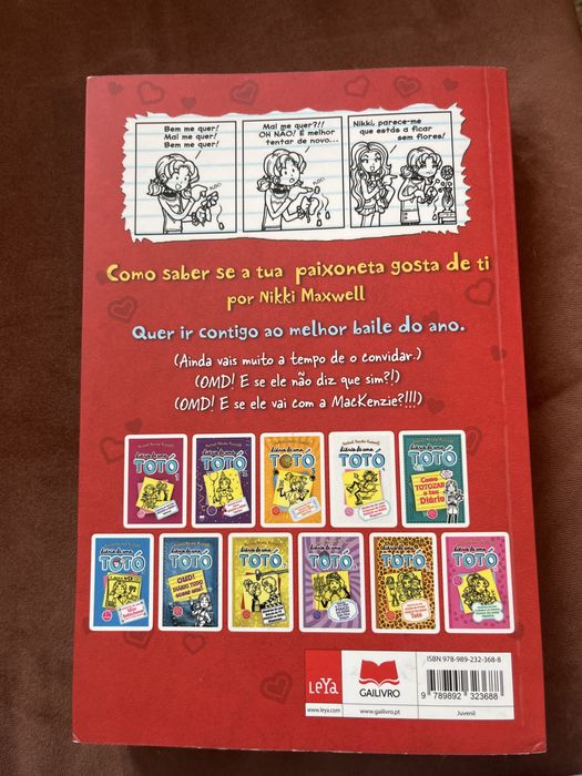 livro “diário de uma totó” 6