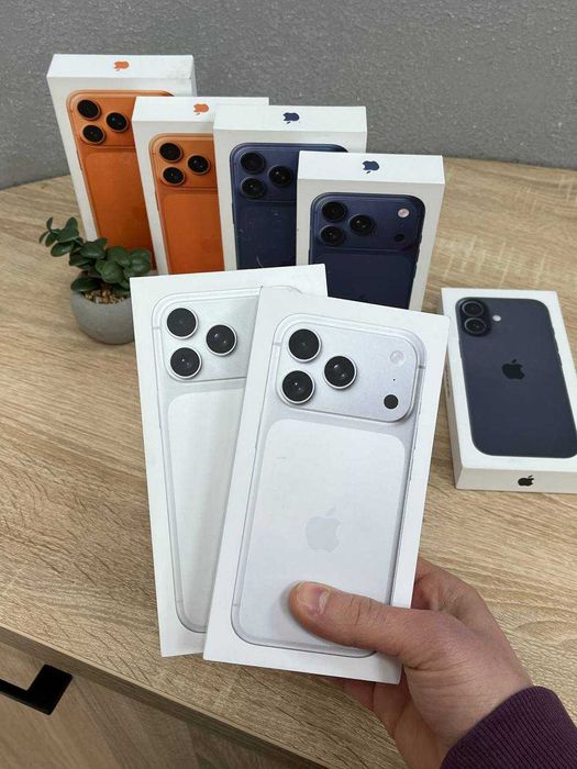Новий Apple iPhone 17 Pro Max 256/512Gb Європа/Фізична-Сім Магазин! Львів! Гарантія 12 Місяців/ПРО МАКС/Айфон/гб/Епл/Orange/Silver/Deep Blue/Neverlock