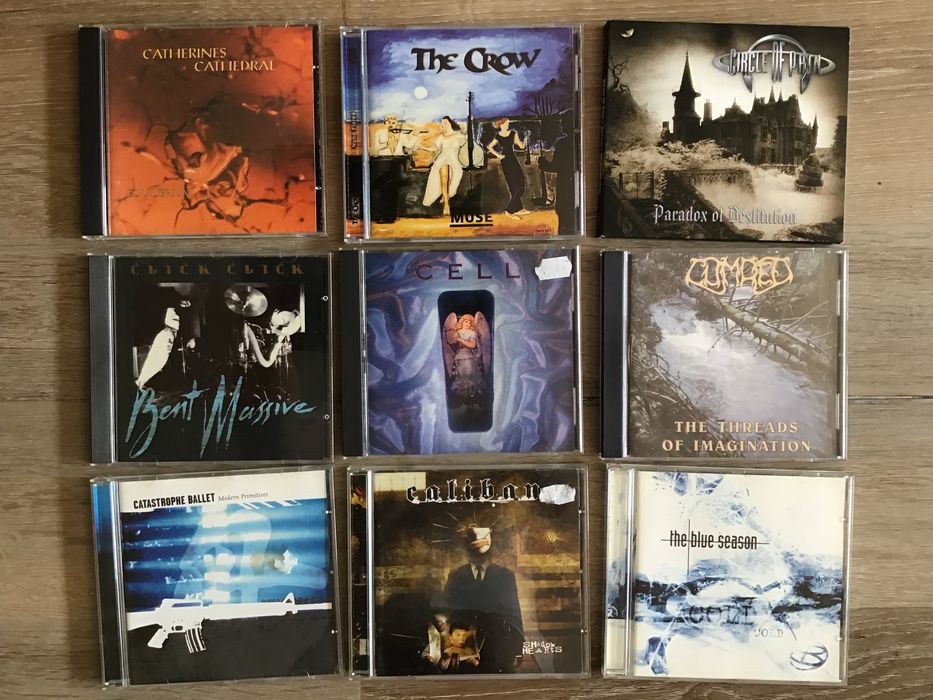 CDs rock pop metal baratos C+D