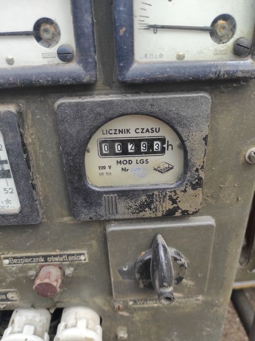 Agregat prądotwórczy Pab -4 z wojska