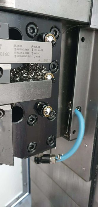 tokarka quick tech xts 42, napedzane narzedzia, popychacz detalu