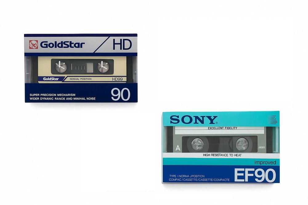 Аудиокассеты Sony \ GoldStar