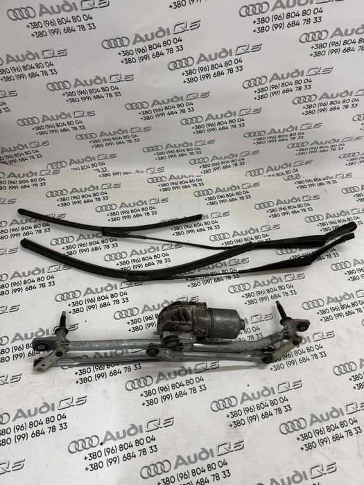 Трапеція склоочисника стеклоочистителя з мотором Audi Q5 кю Ауди 09-17