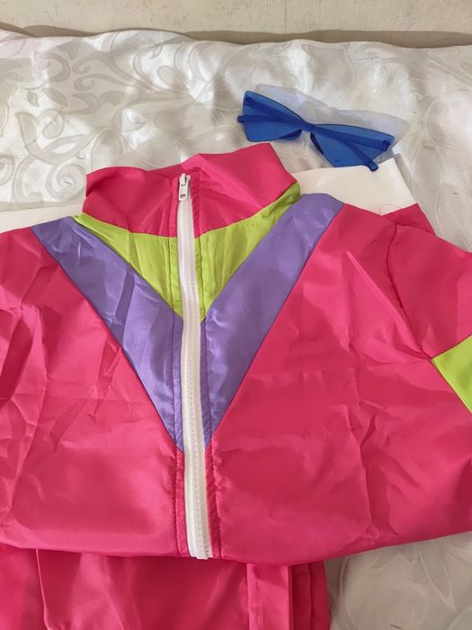 Strój przebranie dresiarz dresiara lata 80/90 rozmiar 150 cm uniseks