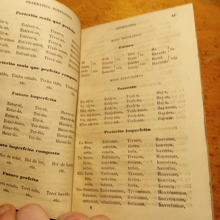 Compendio de Grammatica Portugueza 1875