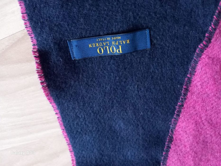 Polo Ralph Lauren Oryginalny szalik damski wełna