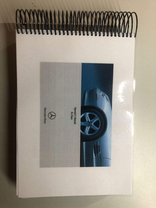 Manual do condutor - Mercedes SL