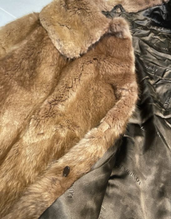 Futro dlugie parka vintage oldschool old money futerko basic slay y2k