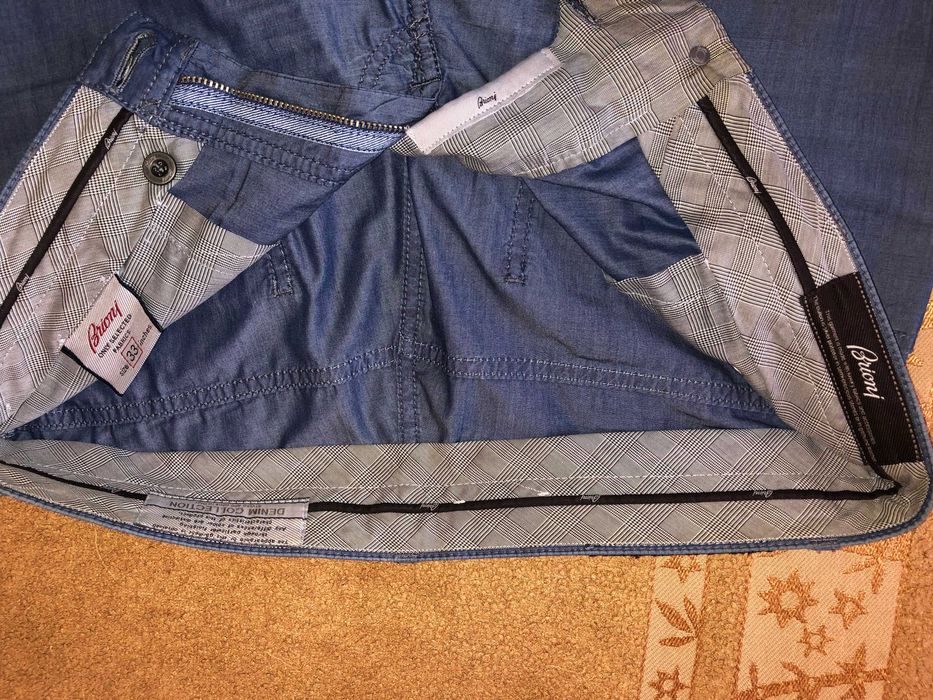 Brioni летние джинсы б/у оригинал р.33