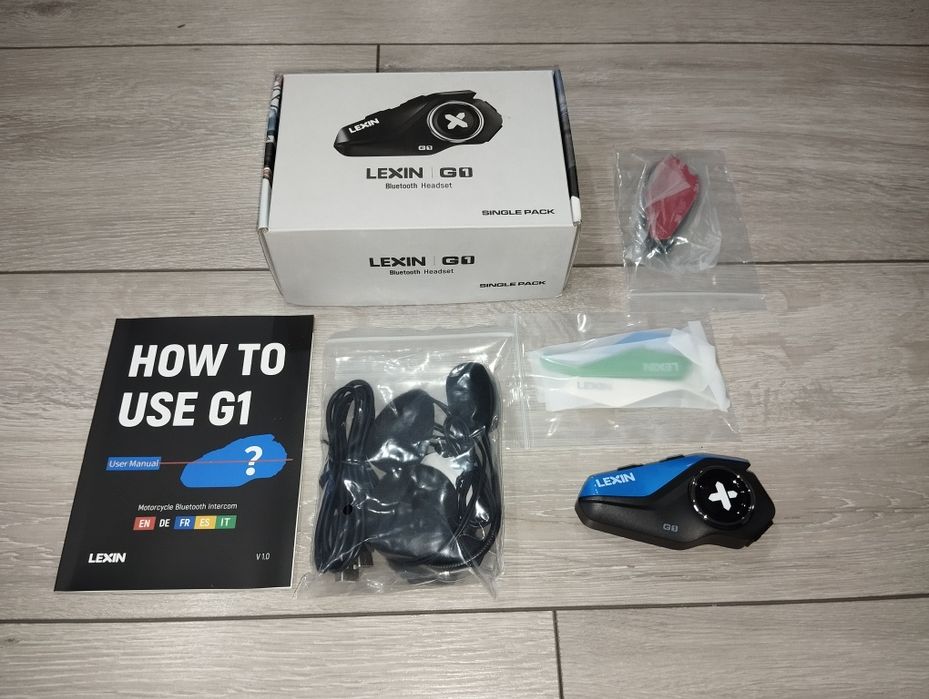 Zestaw słuchawkowy do kasku