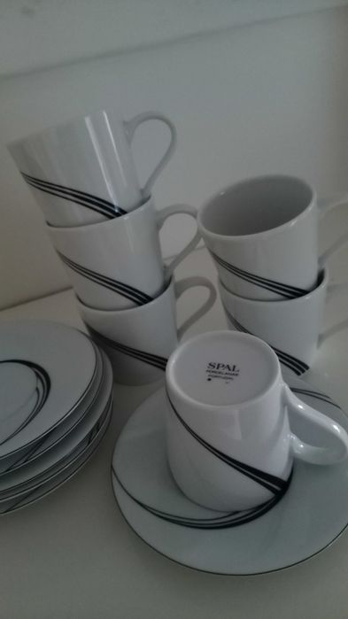 Pratos SPAL novos+ chávenas