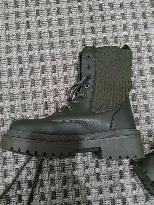 Botas verde tropa