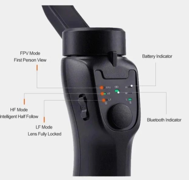 Стедикам  трех осевой для смартфону QAML:F8
